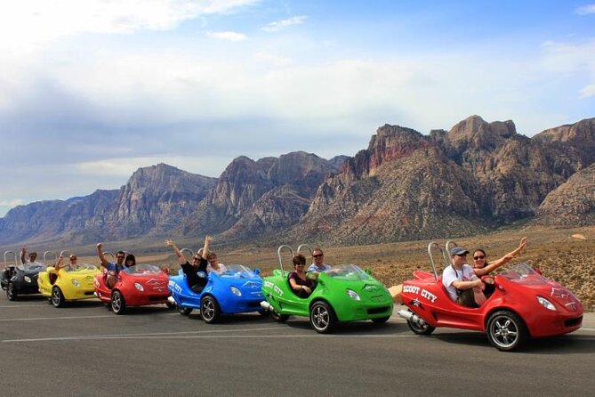Scooter Car Tour of Red Rock Canyon With Transport From Las Vegas - Tour Experience and Itinerary