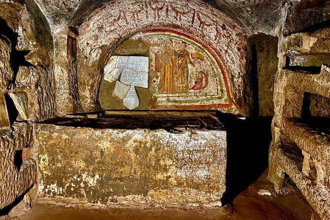 Small Group Express Tour of Roman Catacombs With Transfer - Pickup and Drop-off