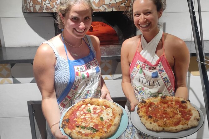 Small Group Naples Pizza Making Class With Drink Included - Pizza Baking in the Wood-Fired Oven