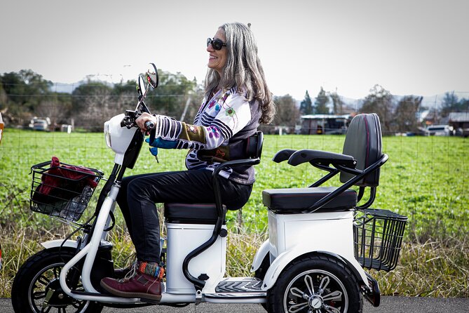 Sonoma Wine Country Electric Trike Tour - 3 Hours - Included in the Tour