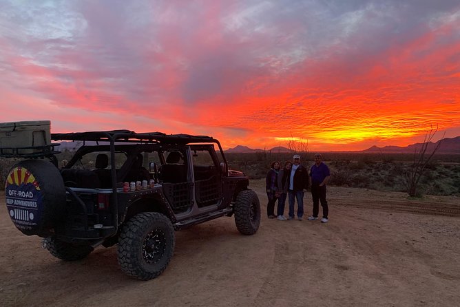Sonoran Desert Jeep Tour at Sunset - Highlights of the Sunset Experience