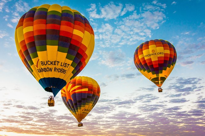 Sunset Hot Air Balloon Ride Over Phoenix - Meeting and Safety Information