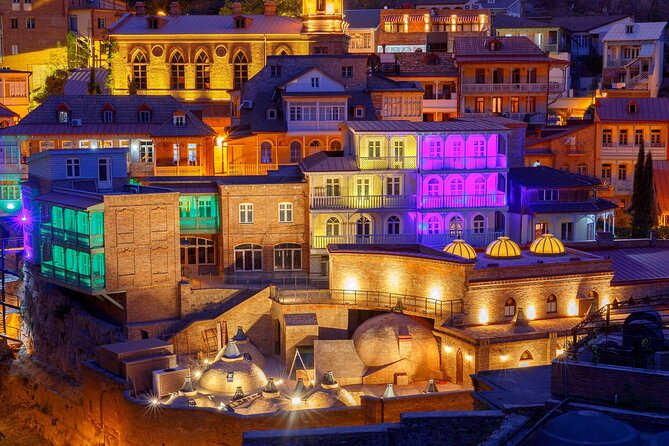 Tbilisi.First Impression of Tbilisi-Evening Walking,Wine Tasting - Meeting New Friends on the Tour