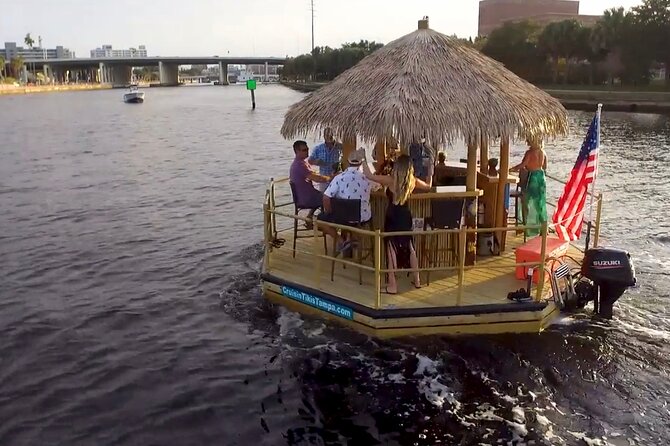 Tiki Boat - Downtown Tampa - The Only Authentic Floating Tiki Bar - Cruise Highlights