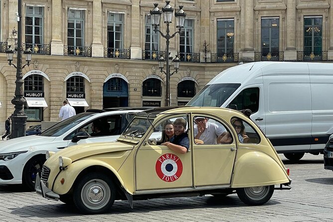 Vintage 2CV Adventure: 2 -Hour Paris Secrets Tour - Iconic Sights and Unexpected Discoveries