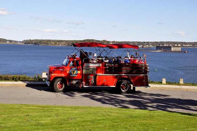 Vintage Fire Truck Sightseeing Tour of Portland Maine - Whats Included