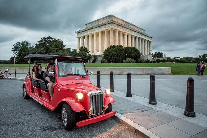 Washington DC by Moonlight Electric Cart Tour - Itinerary and Duration