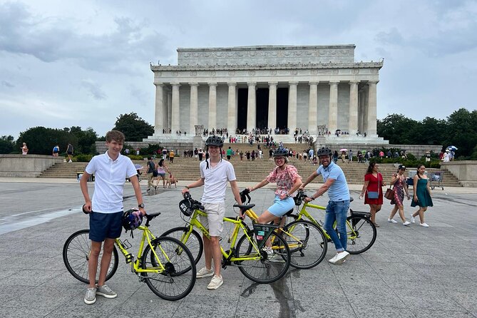 Washington DC Monuments Bike Tour - Inclusions and Meeting Details