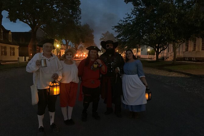 Williamsburg Ghosts, Witches and Pirates Tour - Haunted Landmarks in Colonial Williamsburg