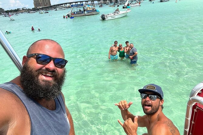 4 Hour Destin Harbor Crab Island Excursion - Accessibility and Participation