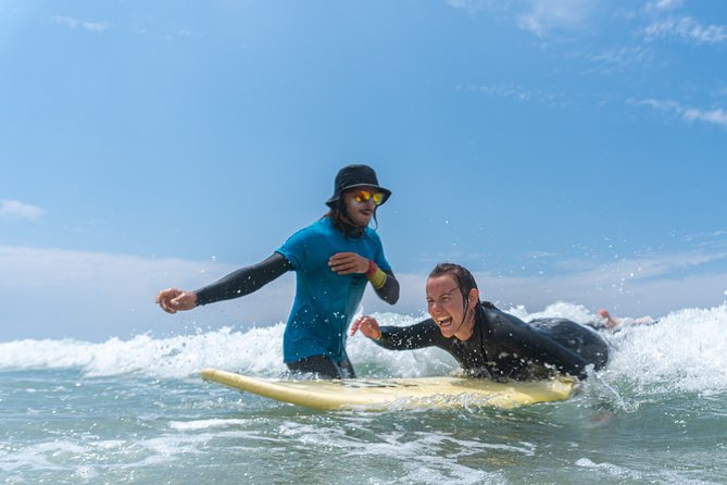 Beginner Surf Lesson at the Beautiful Algarvian West Coast - Modern Surfing Equipment and Private Transportation