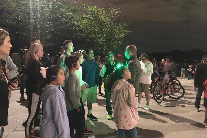 Best Magic LED Monuments Tour-Free Light Snack & Use of Earpieces - Customer Experiences