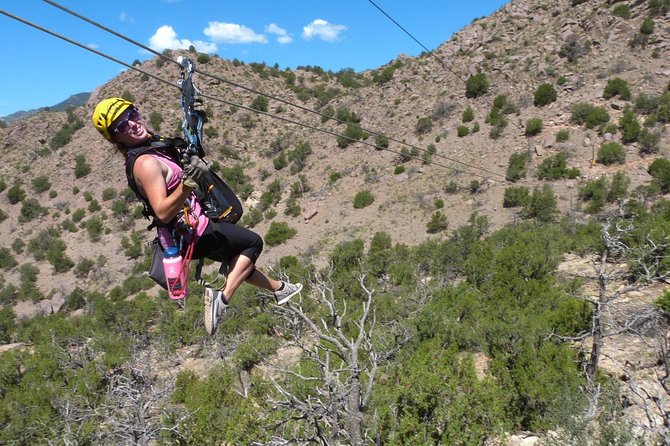Bighorn Sheep Canyon Raft and Zipline - Class III Rapids, 9 Zip Lines, & Lunch - Stunning Colorado Landscapes