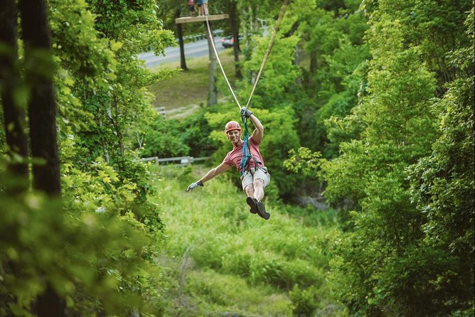 Bransons Best Zipline - Great Woodsman Canopy Tour - Highlights of the Tour