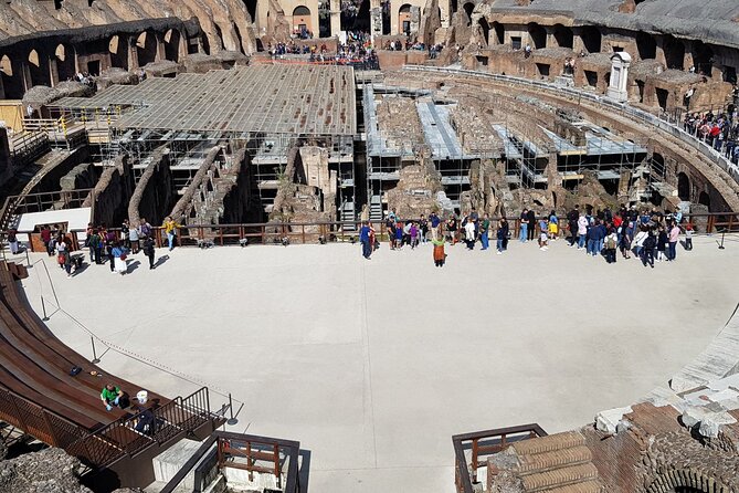 Colosseum Arena Floor Roman Forum and Palatine Hill Small Group - Discovering Palatine Hill