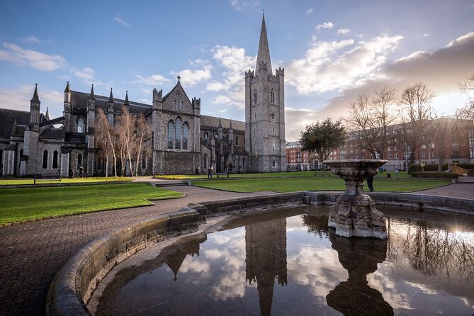 Dublin in a Day: Book of Kells, Guinness, Distillery & Castle - Crossing the HaPenny Bridge and Temple Bar