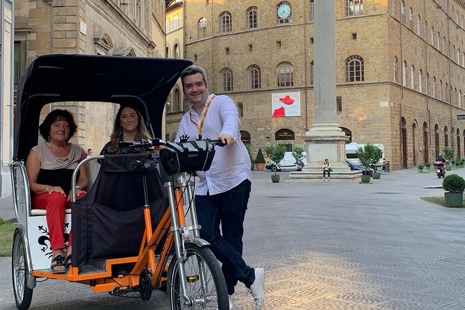 Florence City Guided Tour by Rickshaw - Booking and Availability