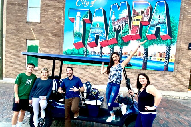 Guided Tampa Sightseeing Tour in a Deluxe Street Legal Golf Cart - Tour Highlights and Stops