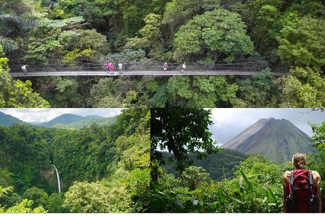 Hiking Lovers (Hanging Bridges + La Fortuna Waterfall + Volcano Hike) - Visiting the La Fortuna Waterfall