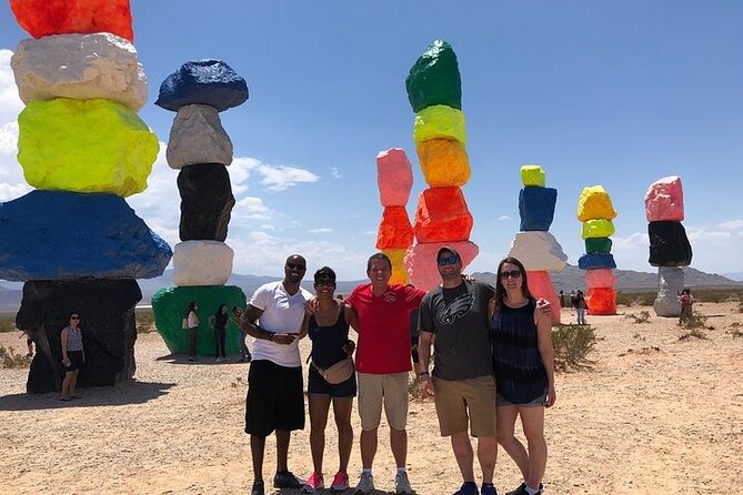 Hoover Dam With Walk on Top VIP Tour and Seven Magic Mountains - Pickup Information