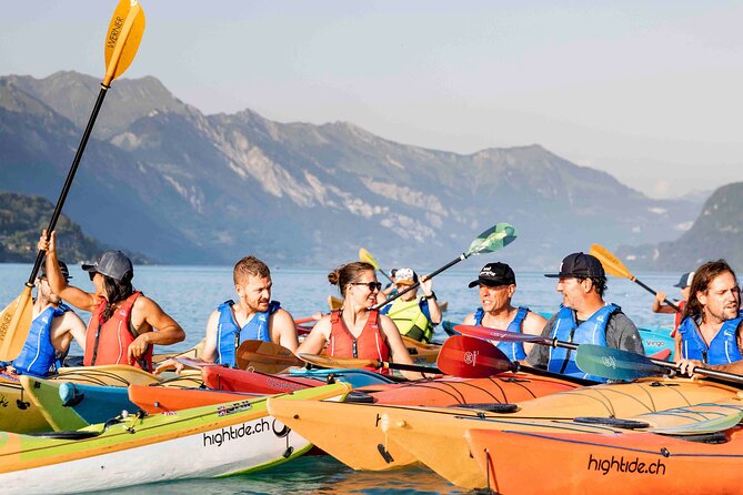 Kayak Tour of the Turquoise Lake Brienz - Exploring the Historic Ringgenberg Castle