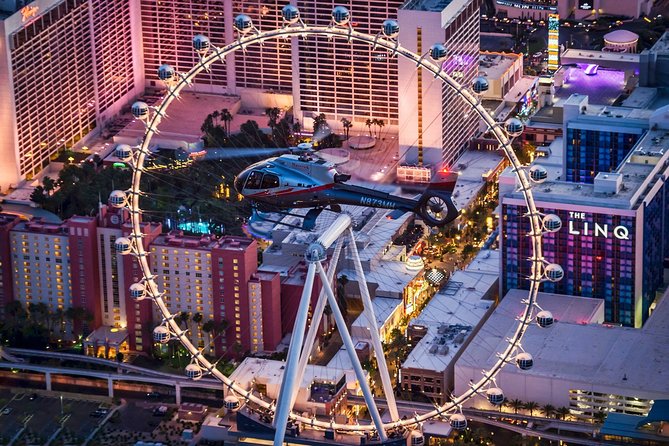 Las Vegas Strip Helicopter Night Flight With Optional Transport - Ratings and Reviews of the Helicopter Tour Experience