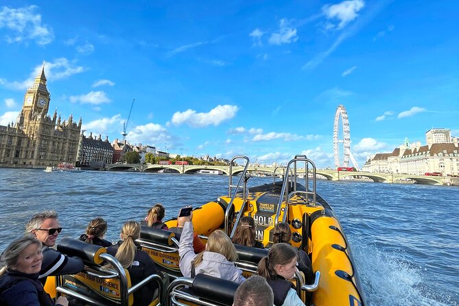 London Landmarks Sightseeing Tour & Speedboat Ride - 45 Minutes - Included Amenities