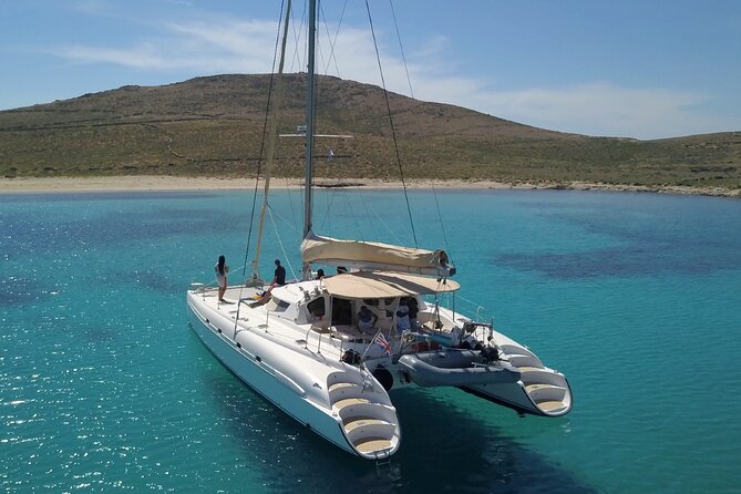 Mykonos Catamaran Daytime or Sunset Tour, 8-flavor Meal & Drinks - Highlights of the Tour
