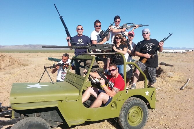 Outdoor Shooting Range From Las Vegas With Optional ATV Tour - Requirements and Restrictions