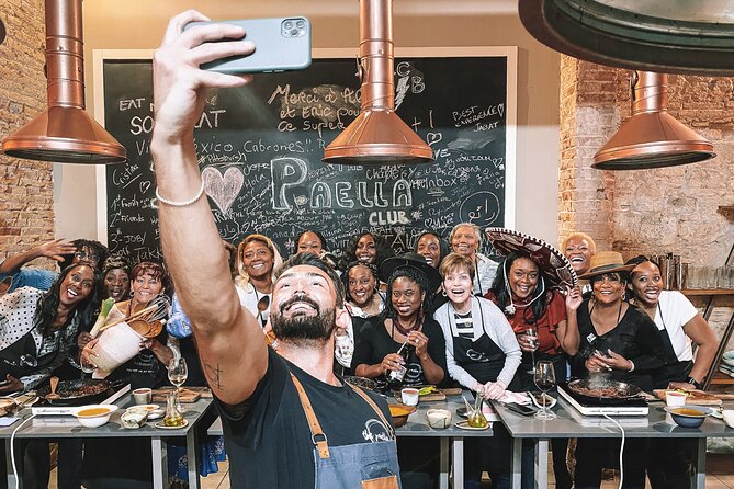 Paella Cooking Class With Professional Chef: Four Course Dinner - Meeting Point and Accessibility
