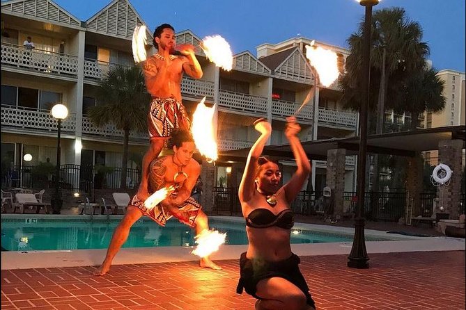 Polynesian Fire Luau and Dinner Show Ticket in Myrtle Beach - Dining Options and Offerings