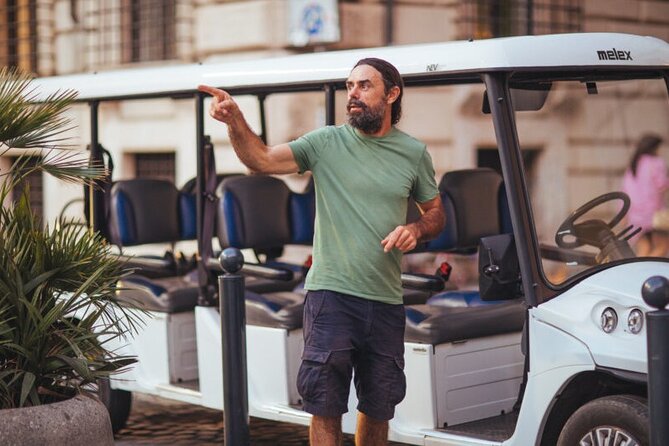 Private Evening Golf Cart Tour of Rome With Aperitivo - Meet Your Knowledgeable and Friendly Guide