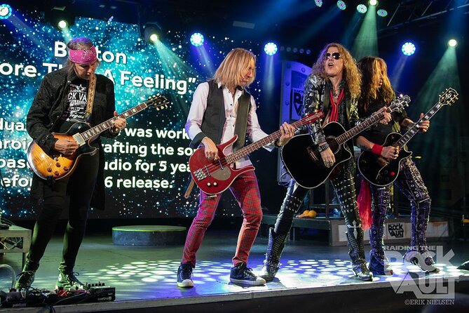 Raiding the Rock Vault at the Hard Rock Cafe in Las Vegas - Costume Changes and Versatile Instrumentation