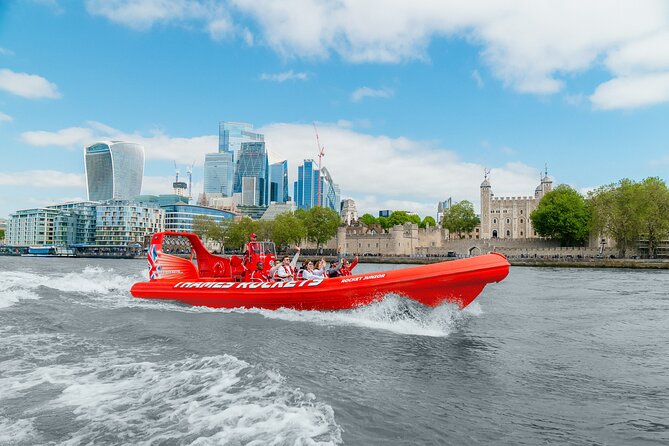 Thames High-Speed Zone Speedboat in London - Thrill of the High-Speed Ride