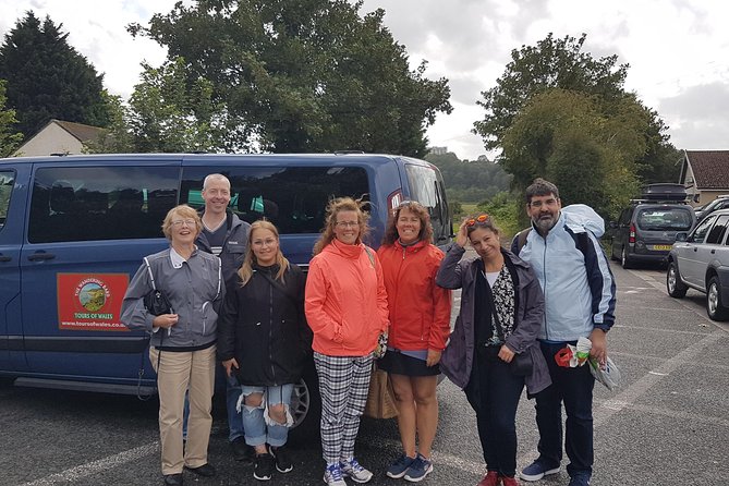 The Wandering Bards Valley Tour or the Swansea Bay Tour. - Pickup and Meeting Information