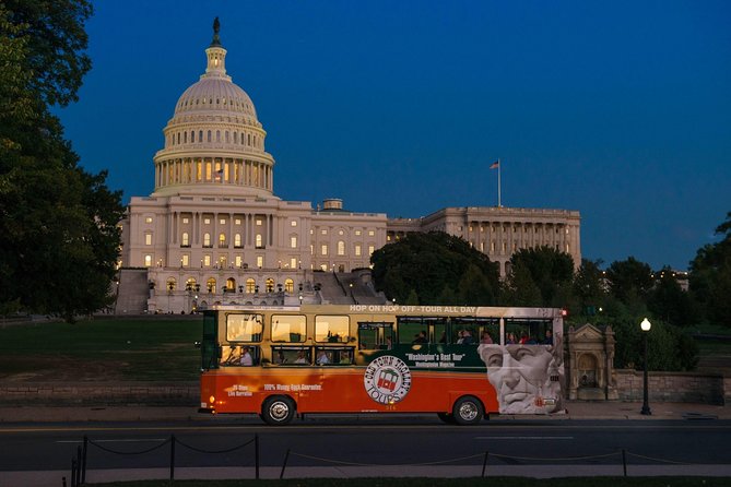 Washington DC Monuments by Moonlight Tour by Trolley - Accessibility and Additional Information