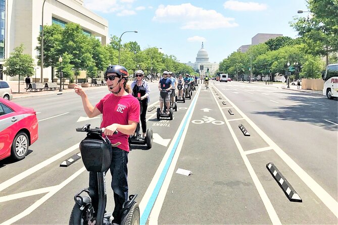 Washington DC See the City Guided Sightseeing Segway Tour - Meeting Point and Accessibility