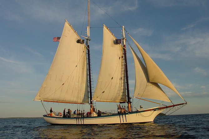 Windjammer Classic Sunset Sail From Camden, Maine - Sights and Scenery Along the Sail