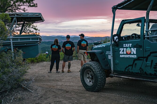 Zion Sunset Jeep Tour - Witnessing the Sunset Over Zion Cliffs