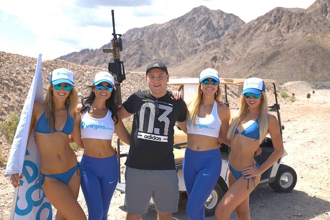 4 Gun Desert Shooting Adventure With Lunch - Shooting Experience
