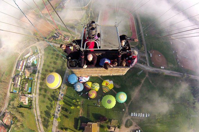 Barcelona:​​ Montserrat Hot Air Balloon Ride With Champagne Toast - Included Amenities and Champagne Toast