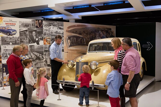British Motor Museum Entry Ticket in Gaydon - Highlights of the Car Collection