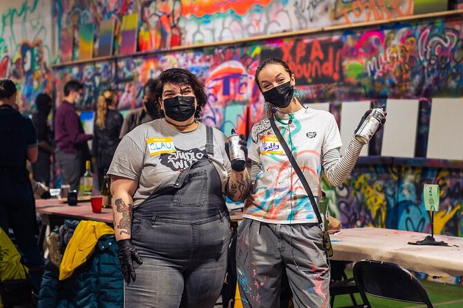 BYOB Spray Paint N Sip at Studio W.I.P. Chicago - BYOB Policy and Refreshment Opportunities