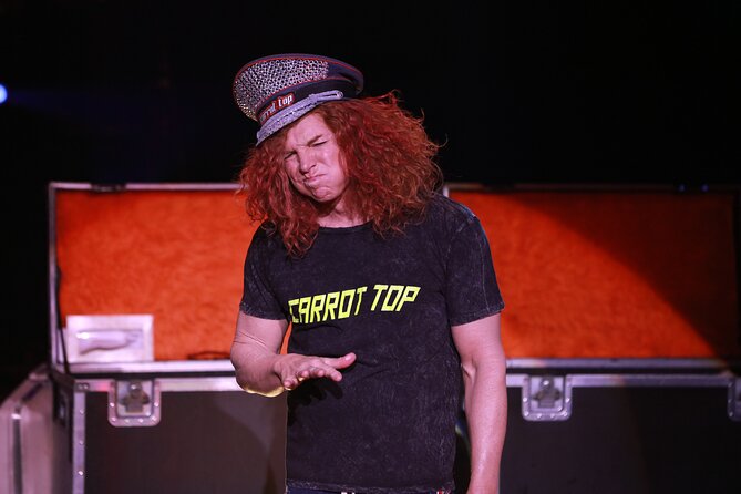 Carrot Top at the Luxor Hotel and Casino - Audience Engagement and Interaction