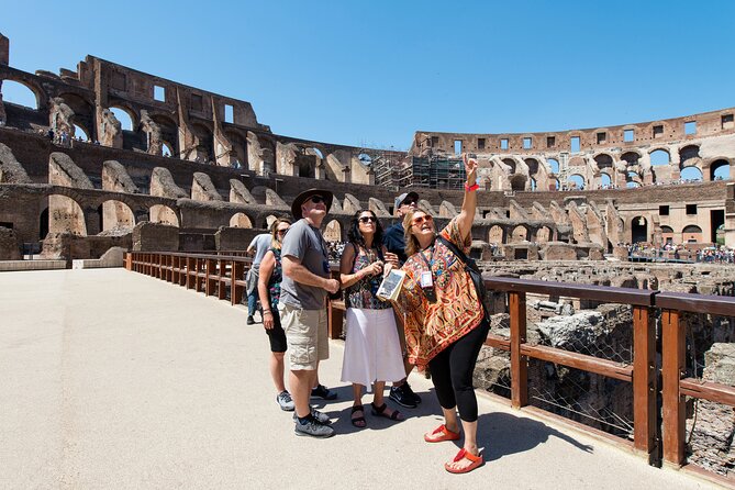 Colosseum and Ancient Rome Group Tour - Visiting Palatine Hill
