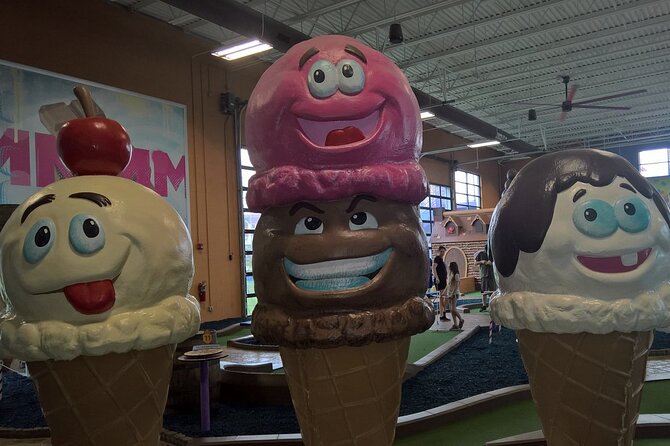 Crave Golf Club - Two Courses of Mini Golf - Satisfying Sweet Cravings