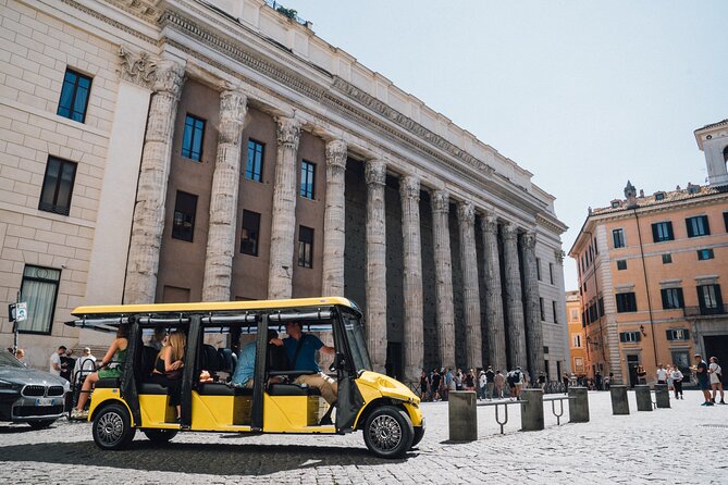Golf Cart Small-Group Guided Tour: Rome City Highlights - Accessibility and Safety Considerations
