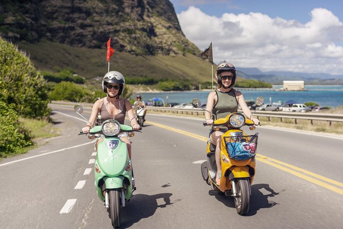 Hawaiian Style Moped Rental for the Day - Accessories and Lessons Provided