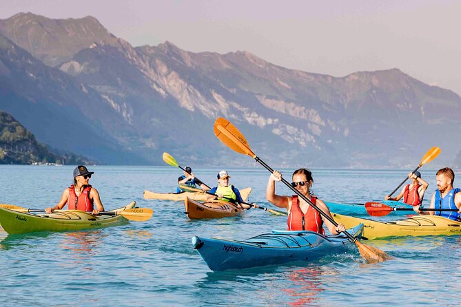 Kayak Tour of the Turquoise Lake Brienz - Navigating the Clear Mountain Waters
