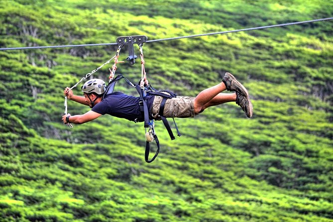 Koloa Zipline in Kauai - Snacks and Breaks in Nature